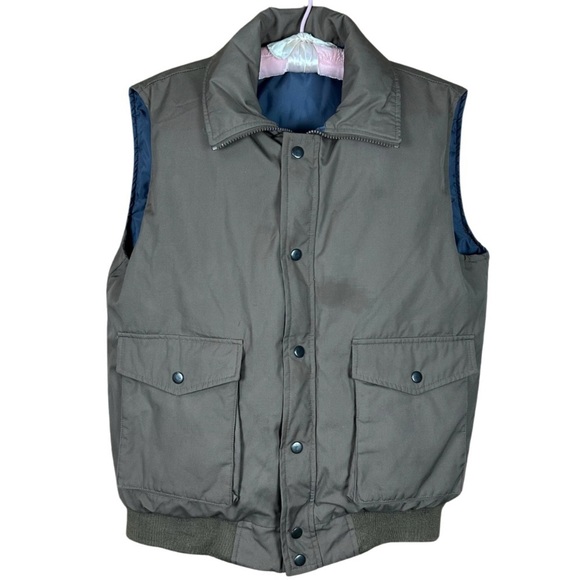 Vintage Outdoor Exchange Reversible Down Fill Puffer Vest - Picture 8 of 16